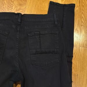FRAME Women's Black Skinny Jeans - 31 - Great Condition